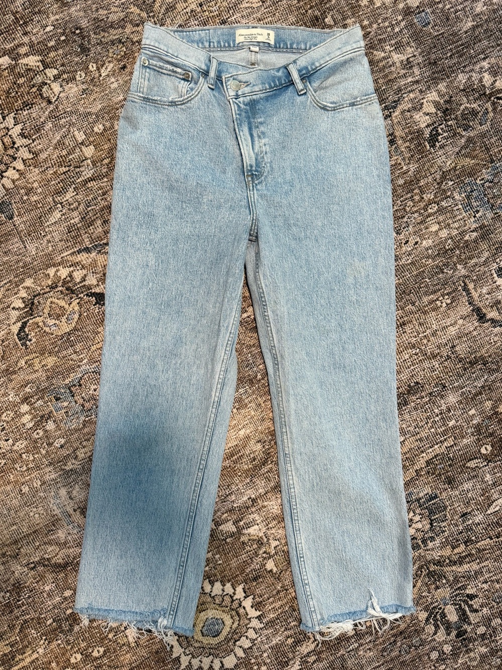Curve Love Straight-Leg High Rise Jeans
